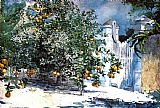 Winslow Homer Canvas Paintings - Orange Tree Nassau